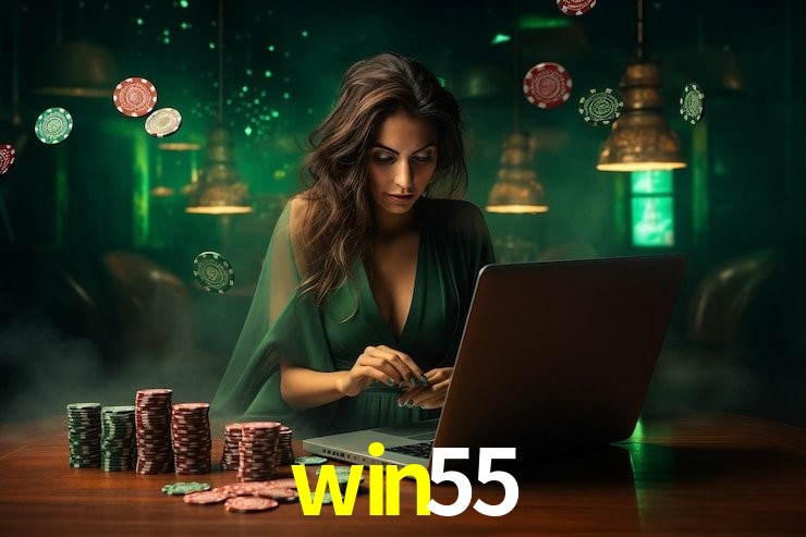 Interface do App win55